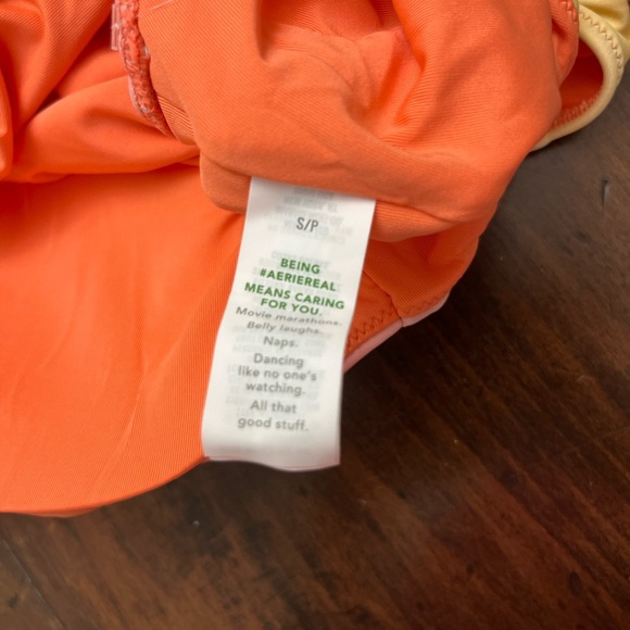 Aerie One Shoulder Swimsuit Size Small Full Coverage Modest Beach Pool Summer - Picture 9 of 16